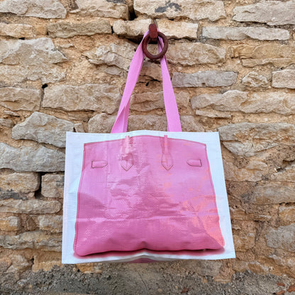 Firkin Grocery Bag - Pink