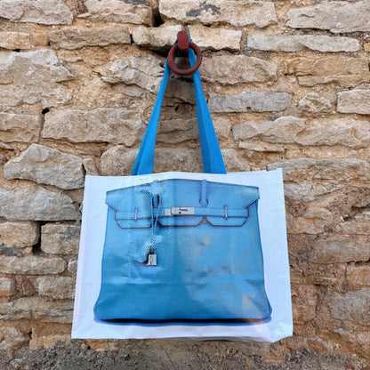 Firkin Grocery Bag - Cobalt
