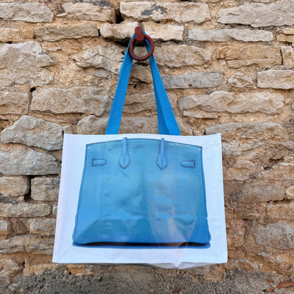 Firkin Grocery Bag - Cobalt