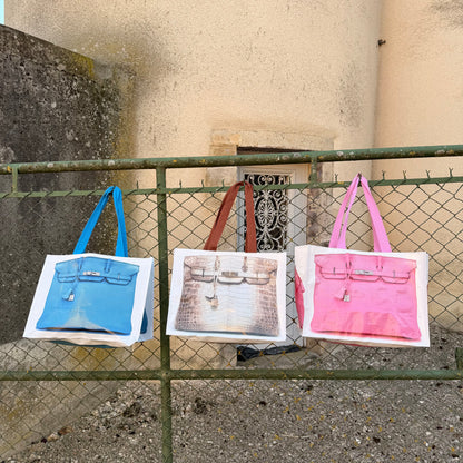 Firkin Grocery Bag - Pink